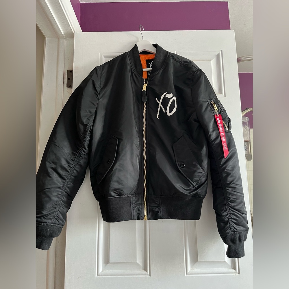 The Weeknd XO bomber jacket